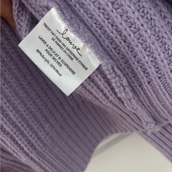 Lilac Open-Front Cardigan - Picture 4 of 5
